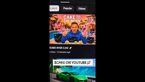 $CAKE ON YOUTUBE 🚀