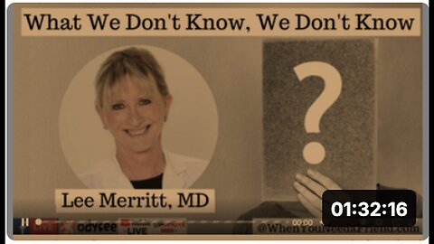 LEE MERRITT, MD, WHAT WE NEED TO KNOW