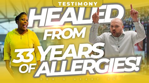 HEALING from 33 YEARS of ALLERGIES!