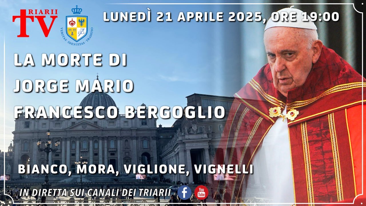 LA MORTE DI JORGE MARIO FRANCESCO BERGOGLIO