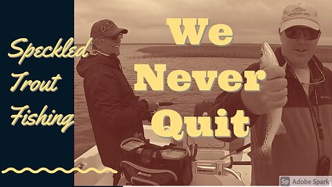 Why We Don't Give Up!