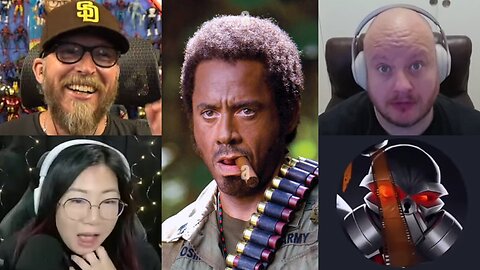 Reaction to Robert Downey Jr. Tropic Thunder Behind the Scenes