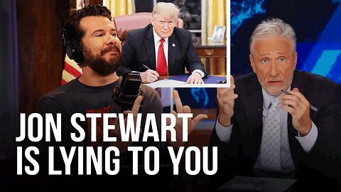 Jon Stewart’s Trump Hateboner Blinds Him to Free Speech Reality