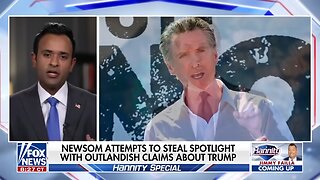 ‘SHAMEFUL’: This must have lasted 'all of two episodes' for Newsom, Vivek Ramaswamy says