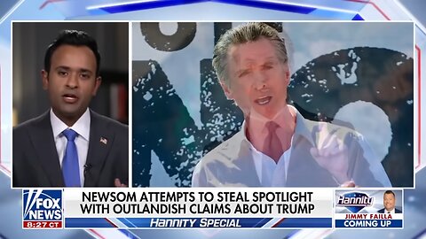 ‘SHAMEFUL’: This must have lasted 'all of two episodes' for Newsom, Vivek Ramaswamy says
