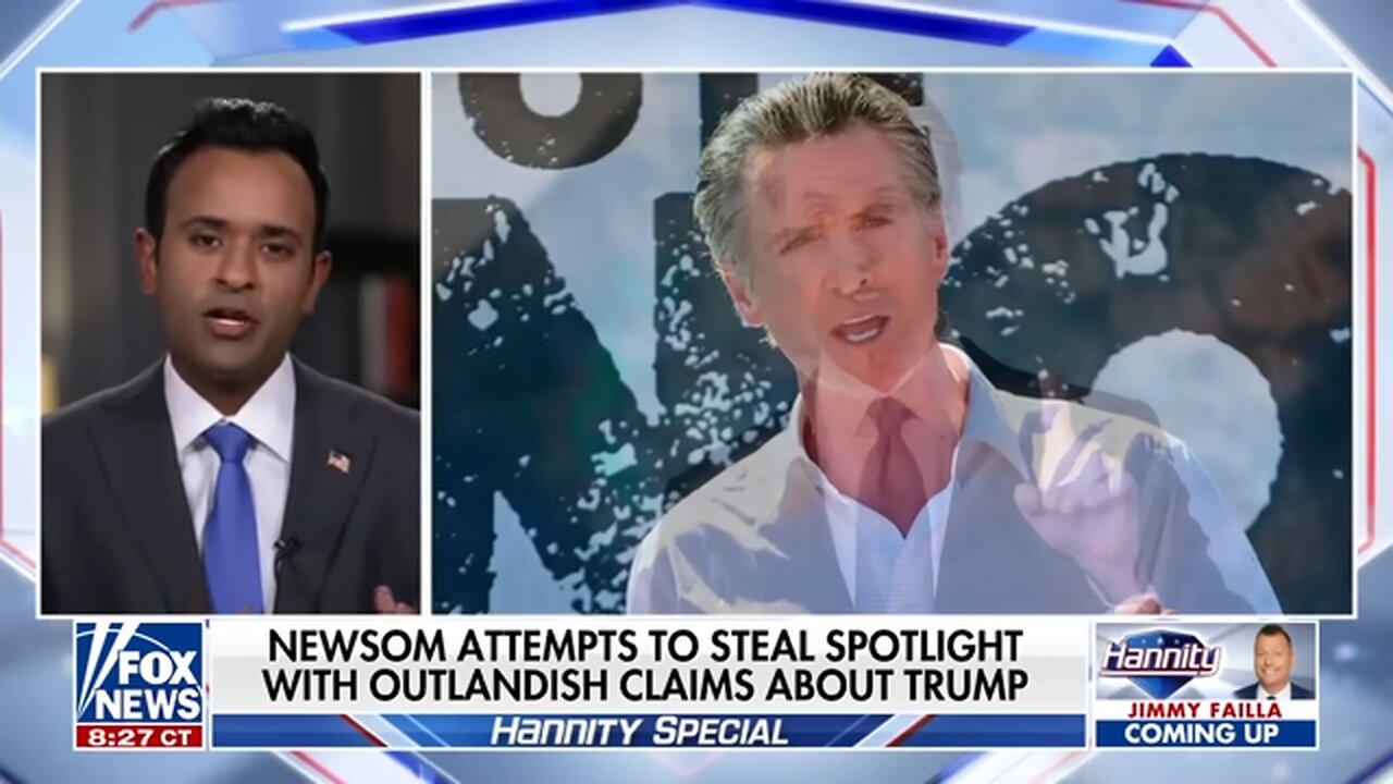 ‘SHAMEFUL’: This must have lasted 'all of two episodes' for Newsom, Vivek Ramaswamy says
