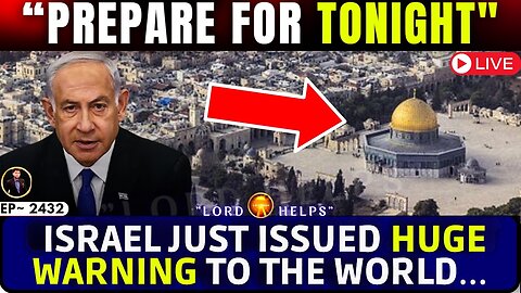 "SOMETHING SCARY WILL HAPPEN TONIGHT IN ISRAEL"👆Prophetic Word Today | God's Message Today
