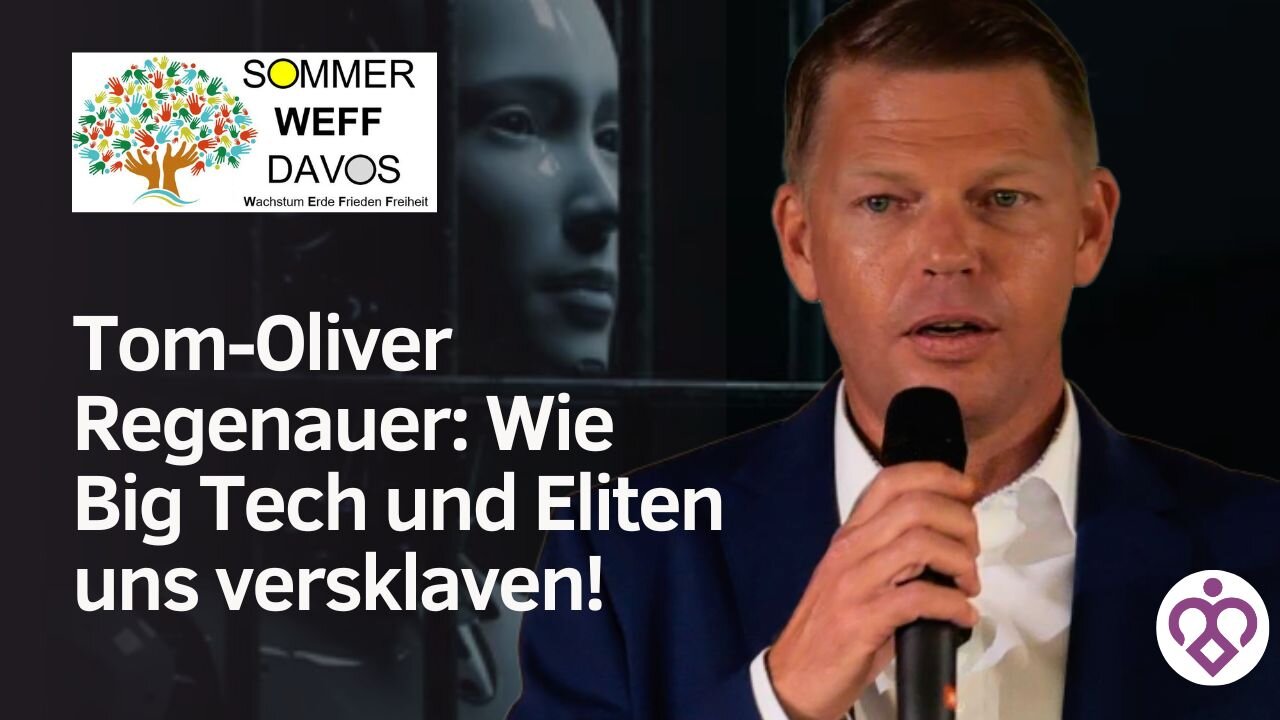 Tom-Oliver Regenauer: Wie Medien und Big Tech die Realität steuern und uns versklaven!