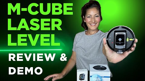 M-Cube 02 Laser Level Pro Review & Demo | Hands-Free Suction + Smart Measuring System