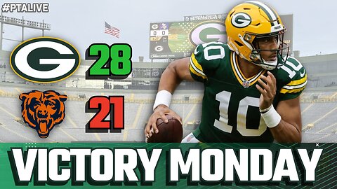 🏈 VICTORY MONDAY ROLLS ON! Packers DEMOLISH the Bears — Full Reaction & Breakdown!
