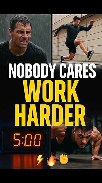 Brutal truth: Nobody cares how you feel. Show them how you work. #WorkHarder #NoExcuses