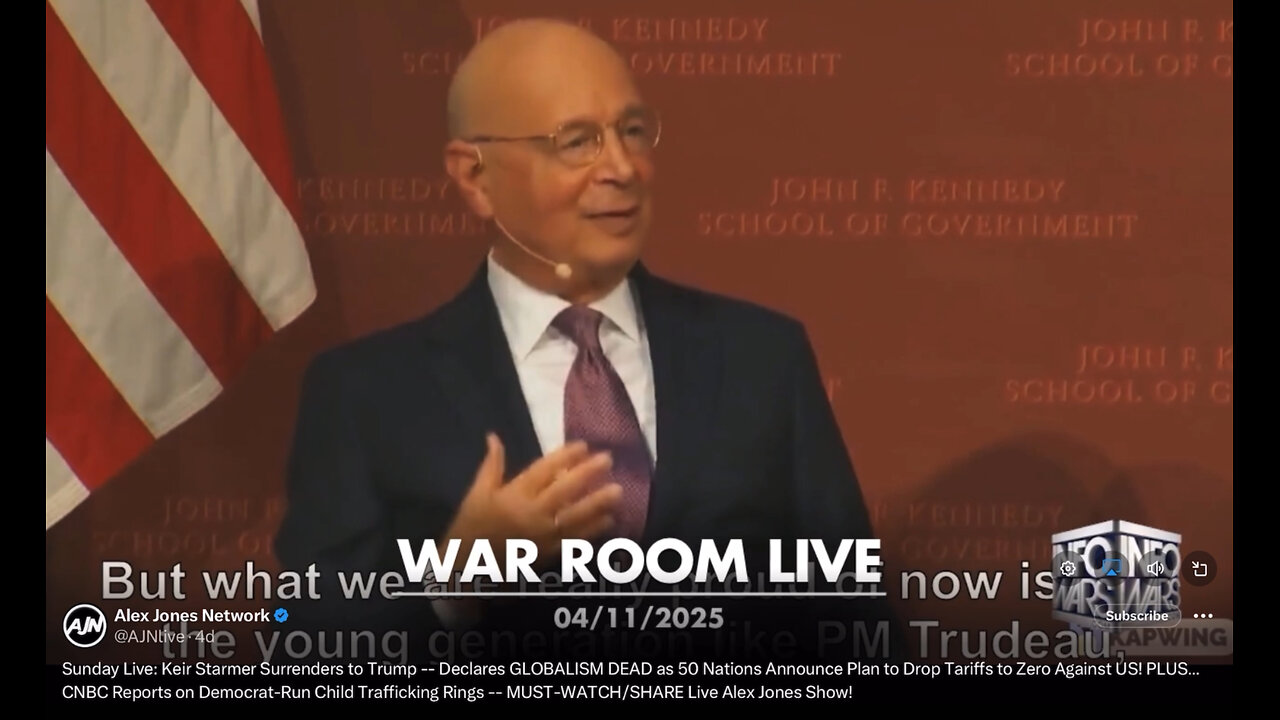 Klaus Schwab resign, really? Agenda 2030 is still in full swing.