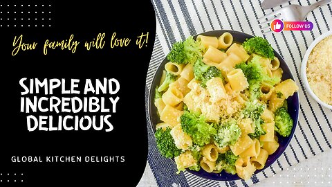 Your family will love it! Simple and incredibly delicious! Pasta with mushrooms and vegetables
