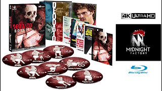 Ruggero Deodato Boxset [Limited Edition Midnight Classics 4-4K Ultra HD + 4-Blu-ray + Cards + Book]