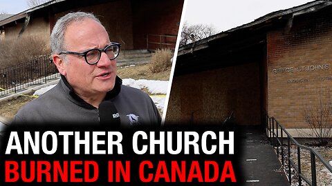 Ezra Levant reacts to another 'suspicious' church blaze in Manitoba