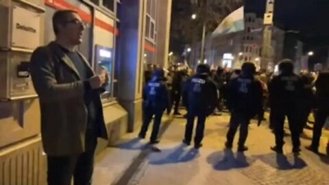 "Christian Man Arrested in Magdeburg, Germany: Analysis of System Pigs' Actions"