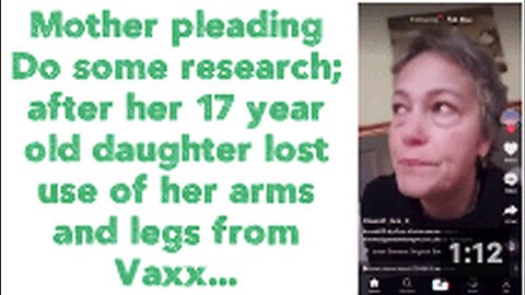 "Mother Urges Research After 17-Year-Old Daughter Loses Limbs Following Vaccination"