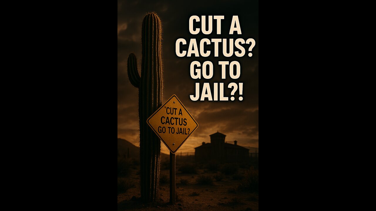 Cut a Cactus? Go to Jail in Arizona! | Weird US Laws #Shorts#FactStates #Shorts #WeirdLaws #USA