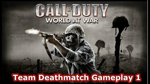Call Of Duty World At War PS3 - Team Deathmatch Gameplay 1