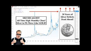 SILVER ALERT! 45 Year All Time High Monthly Close!! Now Watch Silver s 5X Move Like GOLD! (Bix Weir)