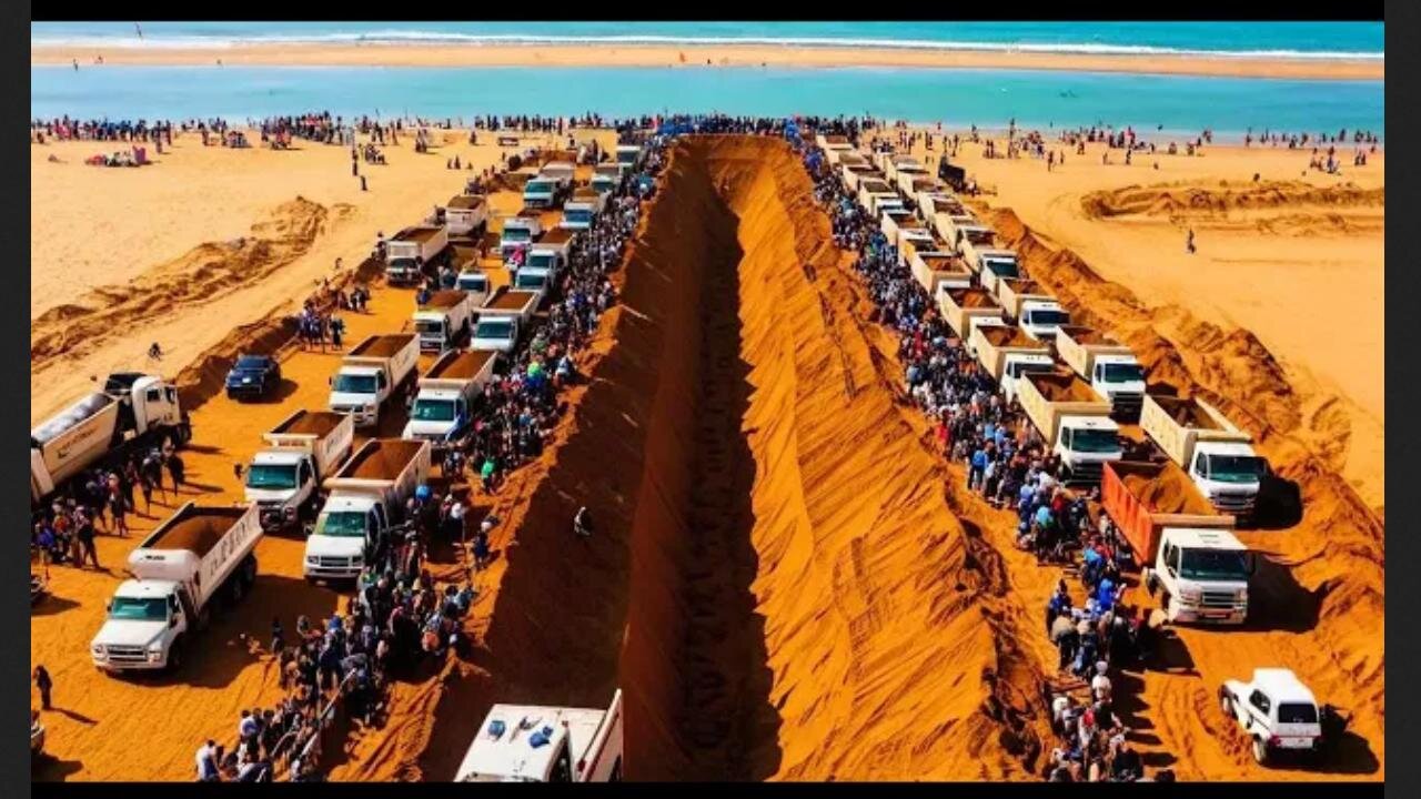 The US Is Digging Millions of Tons Sand from the Riverbed Virginia, The Results Will Shock The World ~ by 'Hidden Truths Uncovered' (11.08.25)