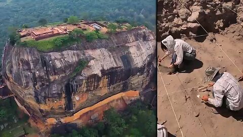 Sigiriya- ancient sky city built with aadvance technology