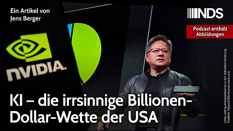 KI – die irrsinnige Billionen-Dollar-Wette der USA | Jens Berger | NDS-Podcast