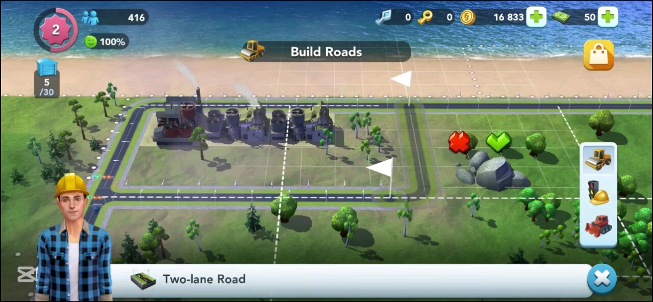 I built my own city | SimCity BuildIt Part 1