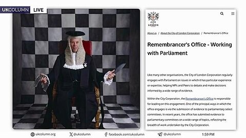 "Power and Money: The Unholy Alliance otherwise known as UK Fabianism"