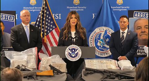 DHS Sec. Noem on crackdown of migrants