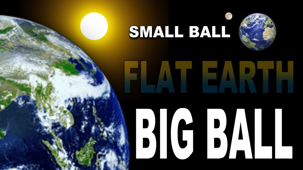 This is a ball on a Flat Earth