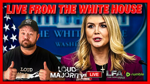 LIVE FROM THE WHITE HOUSE | LOUD MAJORITY 7.23.25 1PM