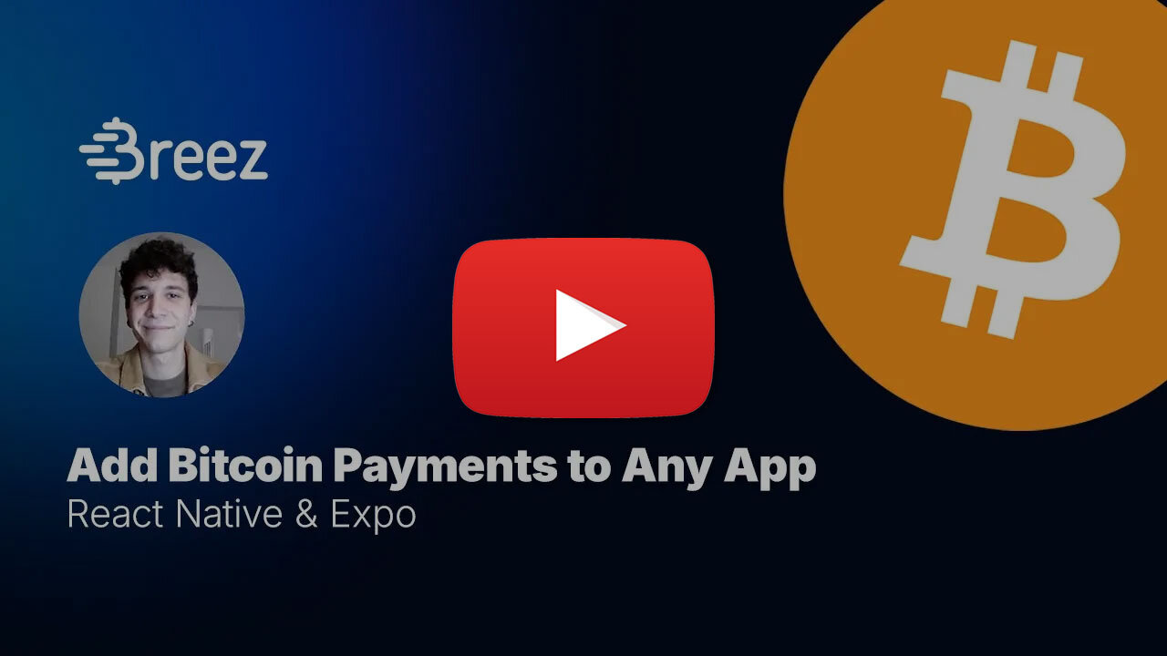 How to Add Bitcoin Payments to React Native Apps with the Breez SDK — Connecting to the SDK