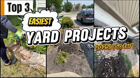 Top 3 Easiest yard projects we’ve done this year