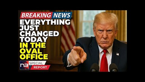 Breaking: What Went Down In The Oval Today Changes Everything And Corrupt Officials Are Panicking