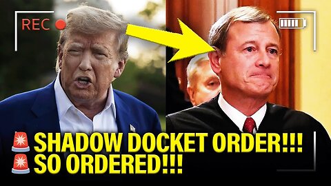 🚨 Supreme Court DROPS Major RULING on SHADOW DOCKET