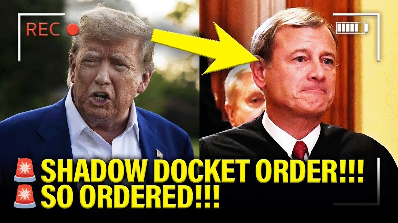 🚨 Supreme Court DROPS Major RULING on SHADOW DOCKET