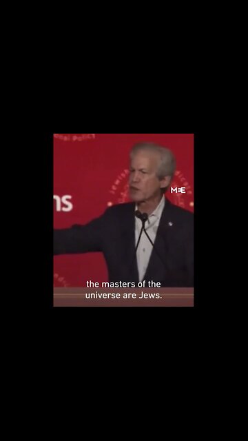 Norm Coleman calls Jews the “Masters of the Universe” while saying more propaganda & censorship needs to be pushed on GenZ