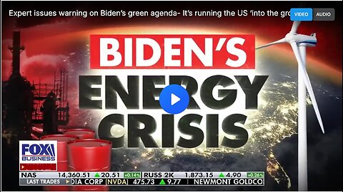 "Biden's Green Agenda: A Potential Downfall for U.S. Economy"