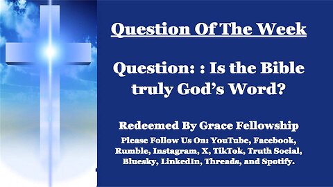 Question Of The Week