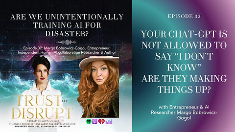 AI is not allowed to say "I don't know" - what this obedience creates with Margo Bobrowicz-Gogol