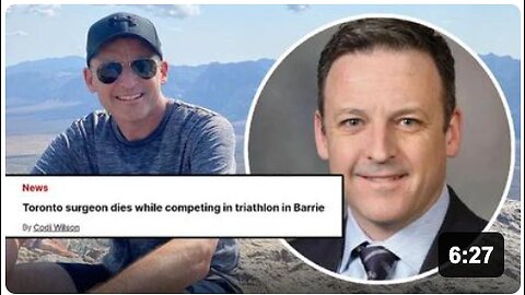 Top Canadian cancer surgeon drops dead during Triathlon!