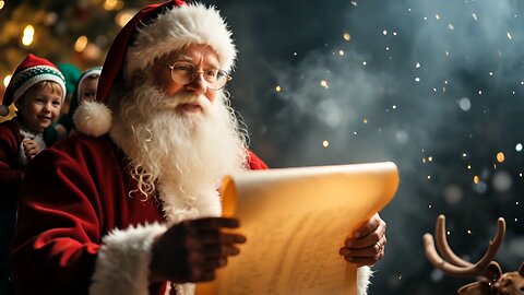 The Night Santa LOST the List! 🎅✨ NEW Original- Portrait Format