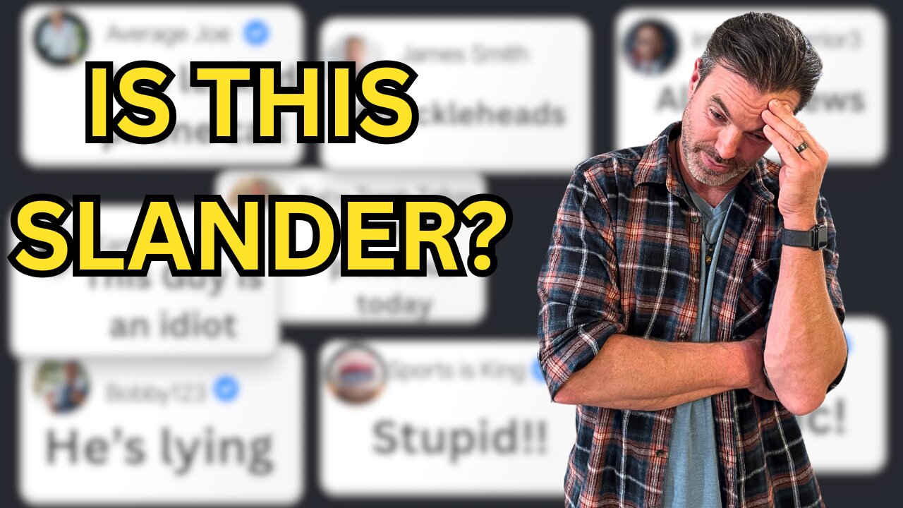 Slander: The Acceptable Sin?