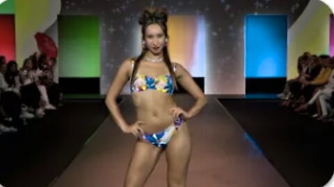 4K] EP 1-3 From a uniform world to a pop world Fashion show/ 2022 Paris Lingerie & Swim