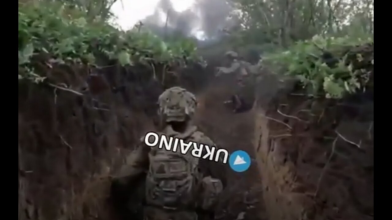 In depth footage of Russian assault on enemy fortifications