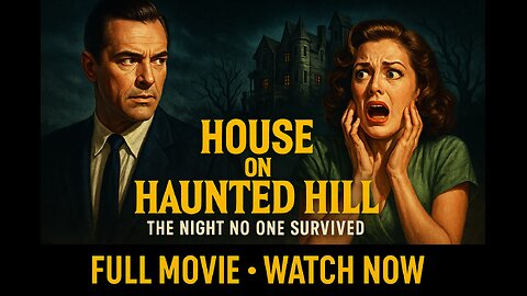 House on Haunted Hill (1959) – Vincent Price in the Original Haunted House Classic [FULL MOVIE]