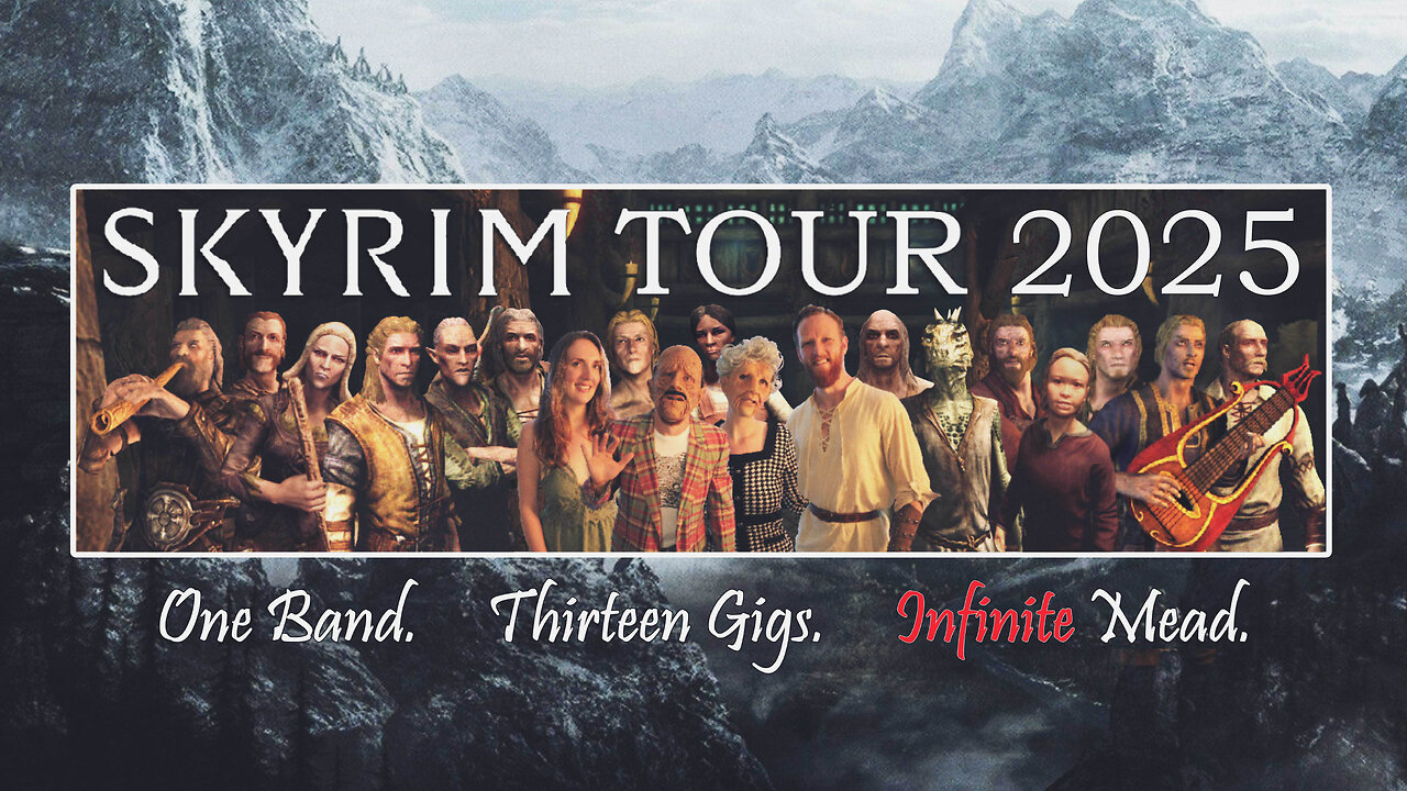 Songs, Skits & Side Quests 🧙 Our Skyrim Tour Begins Here