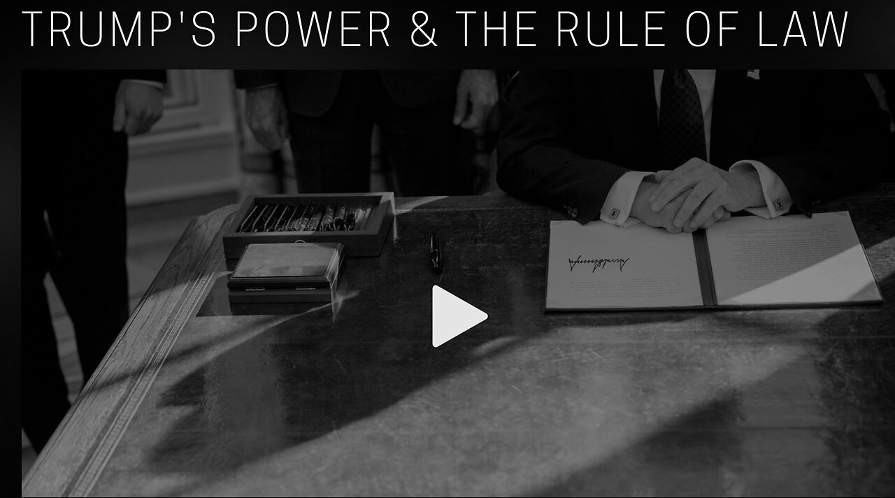 Trump's Power & the Rule of Law | FRONTLINE
