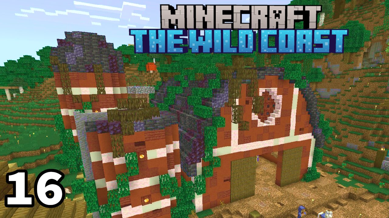 Making a Barn look Old in Minecraft Bedrock